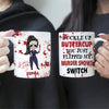 Horror Custom Mug Buckle Up Buttercup You Just Flipped My Murder Shows Switch Personalized Gift