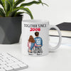 Couple Custom Mug Together Since I Still Just Want To Touch Your Butt Funny Personalized Gift