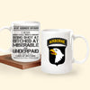 Veteran Custom Mug I Miss Being Cold Tired &amp; Hungry Personalized Gift