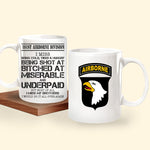 Veteran Custom Mug I Miss Being Cold Tired & Hungry Personalized Gift