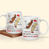Couple Custom Mug You&#39;re Always Will Be The Only Buns For My Wiener Funny Personalized Valentines Gift