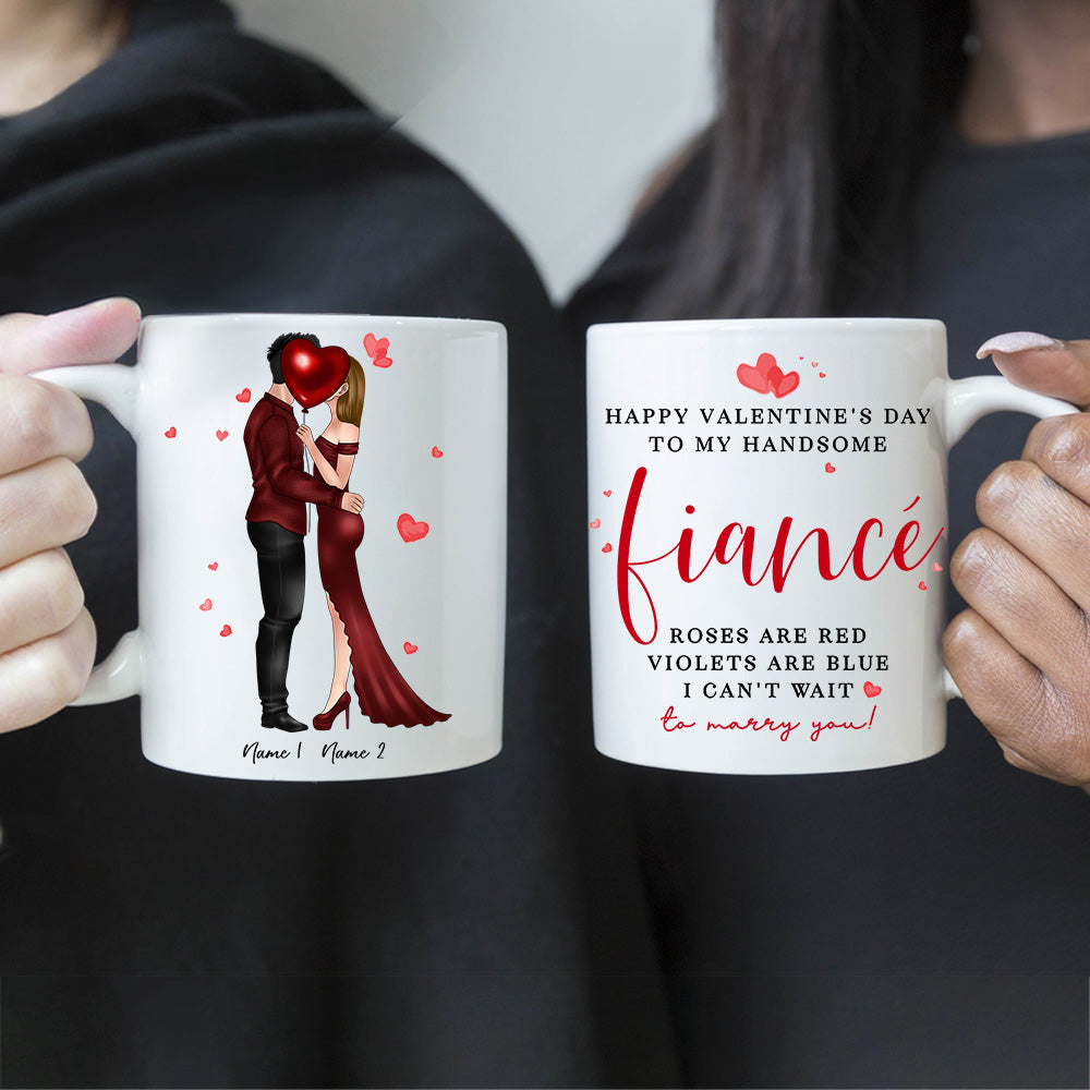 Romantic Couple Travel Mug, Custom Couples Thermos Mug, Personalized  Couples Gift, Design Your Own Travel Mug, Valentines Gift 