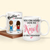 Bestie Custom Tumbler You Can Never Untie The Knot Of True Friendship Personalized Best Friend Gift