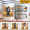 Horror Custom Mug Go To Pumpkin Patch Watch Horror Movies Personalized Gift