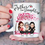 Mother Custom Mug Like Mother Like Daughter Personalized Gift