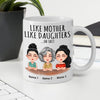 Mother And Daughter Custom Mug Like Mother Like Daughter Oh Shit Personalized Gift