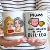Mother Daughter Custom Mug Mum You&#39;ll Always Be My Best Tea Personalized Gift