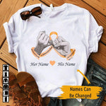 Multiple Sclerosis Custom Shirt He Promised To Love Me In Sickness And In Health Personalized Gift - PERSONAL84