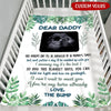 New Dad Custom Blanket Next Father&#39;s Day I&#39;ll Be Cuddled Up With You Daddy To Be Personalized Gift - PERSONAL84
