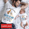 New Dad Gift Custom T Shirt You&#39;re Doing A Great Job Daddy Cheers To Our First Father&#39;s Day Personalized Gift - PERSONAL84