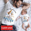 New Dad Gift Custom T Shirt You&#39;re Doing A Great Job Daddy First Father&#39;s Day Personalized Gift - PERSONAL84