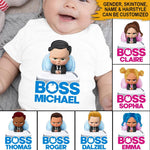 New Mom Custom Baby Onesie Boss Baby Personalized Gift - PERSONAL84