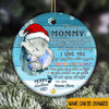 New Mom Custom Ornament I&#39;ve Only Been With You Just A Little While Merry 1st Christmas Personalized Gift For Mother - PERSONAL84