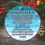 New Mom Custom Ornament You're Doing Great Job Mommy Merry 1st Christmas Personalized Christmas Gift For Mother - PERSONAL84