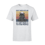 Nurse, Cat Don't Mess With Me - Standard T-shirt - PERSONAL84