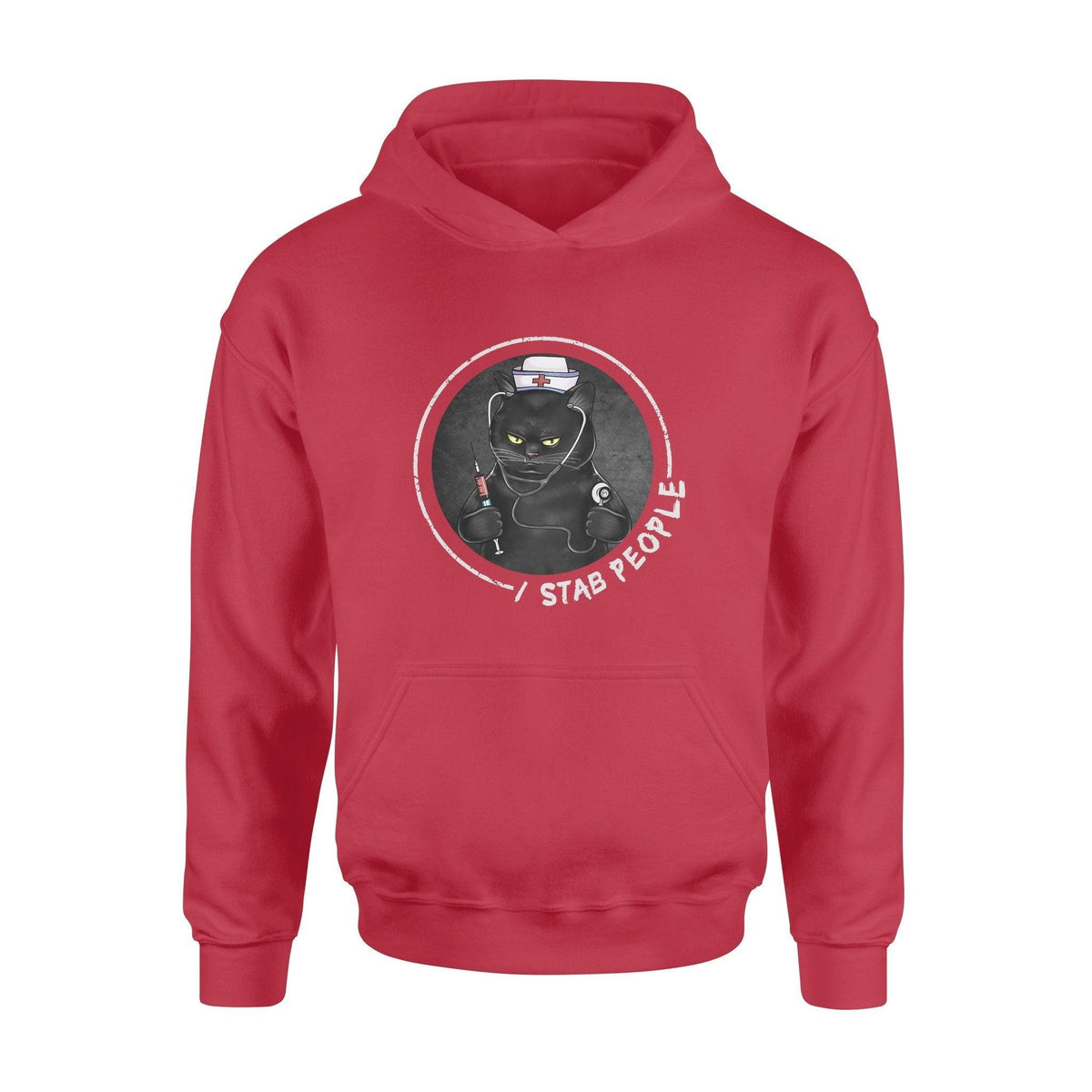 Nurse, Cat Nurse I Stab People - Standard Hoodie - PERSONAL84