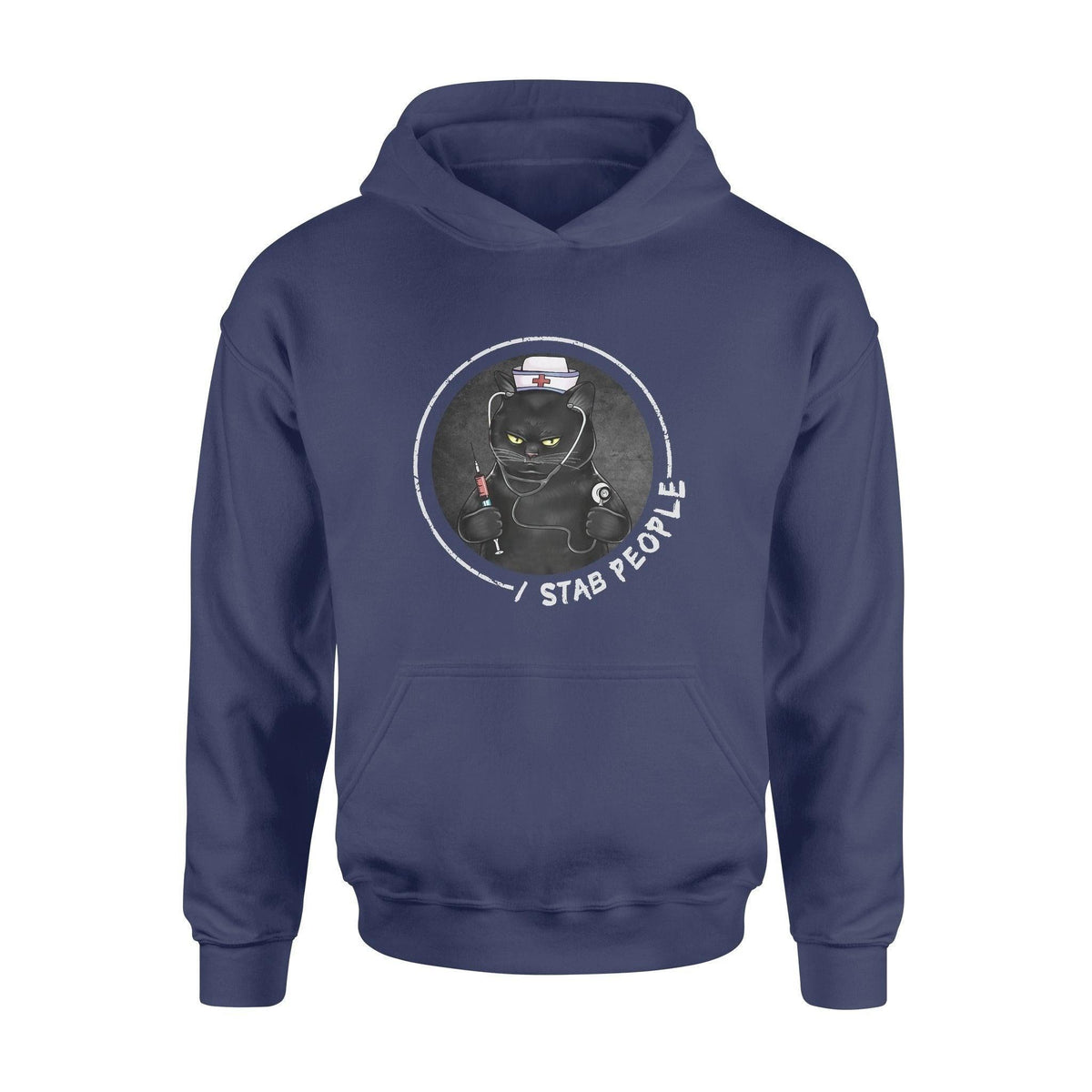 Nurse, Cat Nurse I Stab People - Standard Hoodie - PERSONAL84