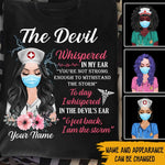 Nurse Custom T Shirt I Am The Storm Personalized Gift - PERSONAL84