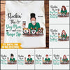 Nurse Custom T Shirt Rockin The Dog Mom And Nurse Life Personalized Gift - PERSONAL84