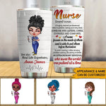 Nurse Custom Tumbler Nurse Definition Personalized Gift - PERSONAL84