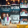 Nurse Custom Tumbler You Are My Person Our Potty Mouths Make Us Friends Colleague Personalized Best Friend Gift