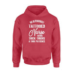 Nurse Tattooed Nurse Warning - Standard Hoodie - PERSONAL84