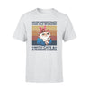 Nursing, Cats An Old Woman With A Nursing Degree - Standard T-shirt - PERSONAL84