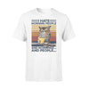 Owl, Coffee I Hate Morning People - Standard T-shirt - PERSONAL84