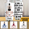 Palestrata Custom Italian Tumbler On The Good Days I Workout On The Bad Days I Workout Harder Personalized Gift - PERSONAL84