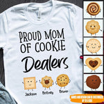 Parents Mom Custom Shirt Proud Parent Of Cookie Dealers - PERSONAL84