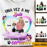 Perros Custom Spanish T Shirt Once By My Side Forever In My Heart Personalized Gift - PERSONAL84