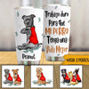 Perros Custom Spanish Tumbler I Work Hard So My Dogs Can Have A Better Life Personalized Gift - PERSONAL84