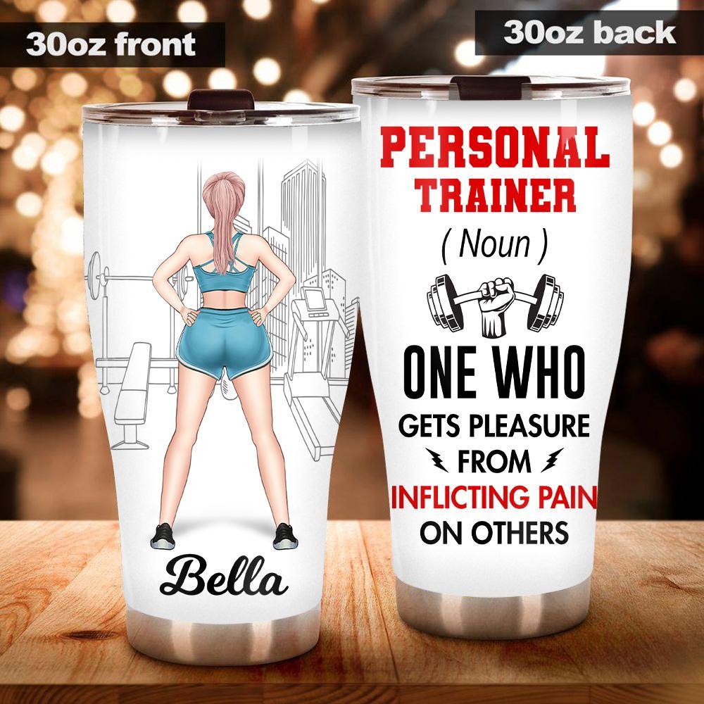 Personal Trainer Custom Tumbler Personal Trainer Definition Personalized Gift - PERSONAL84