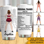 Personal Trainer Custom Tumbler Personal Trainer Facts Personalized Gift For Personal Trainer - PERSONAL84