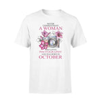 Photographer, Birthday In October Photographer October Woman - Standard T-shirt - PERSONAL84