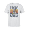 Pit Bull, Beer, Grill That&#39;s What I Do - Standard T-shirt - PERSONAL84