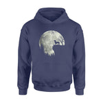 Pit Bull Pit Bull And The Moon - Standard Hoodie - PERSONAL84