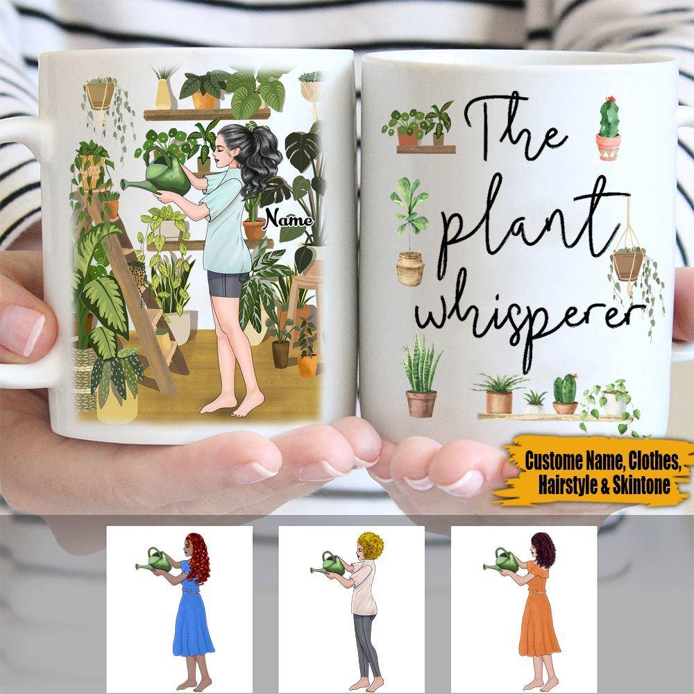 Plant Custom Mug The Plant Whisperer Personalized Gift - PERSONAL84