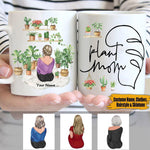 Plant Mother's Day Custom Mug Plant Mom Personalized Gift - PERSONAL84