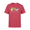 Pontoon Peace Love Pontoon - Standard T-shirt - PERSONAL84