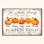 Halloween Custom Poster Pick Your Own Pumkin Patch Personalized Gift