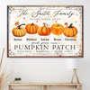 Halloween Custom Poster Pick Your Own Pumkin Patch Personalized Gift