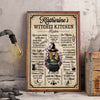Witch Custom Poster Witches Kitchen Rules Personalized Gift For Halloween