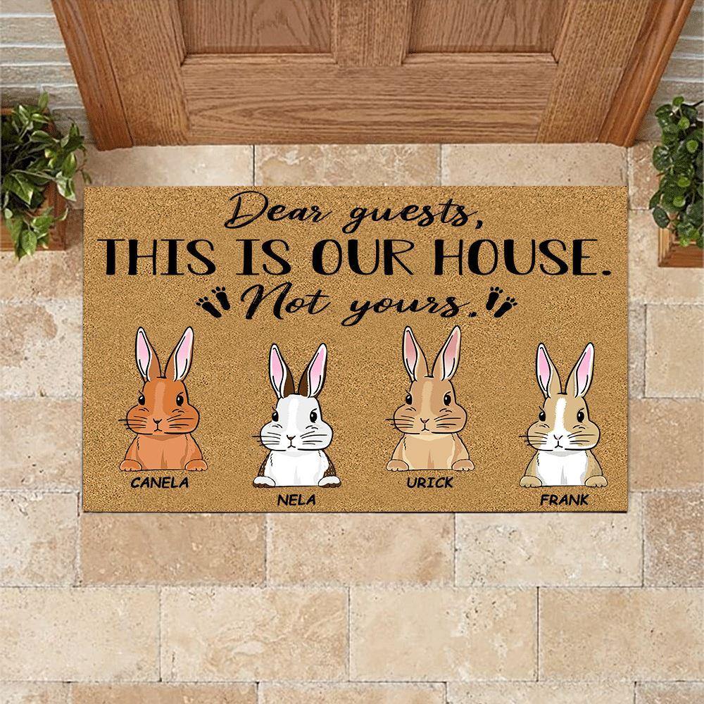 Hare & There Doormat