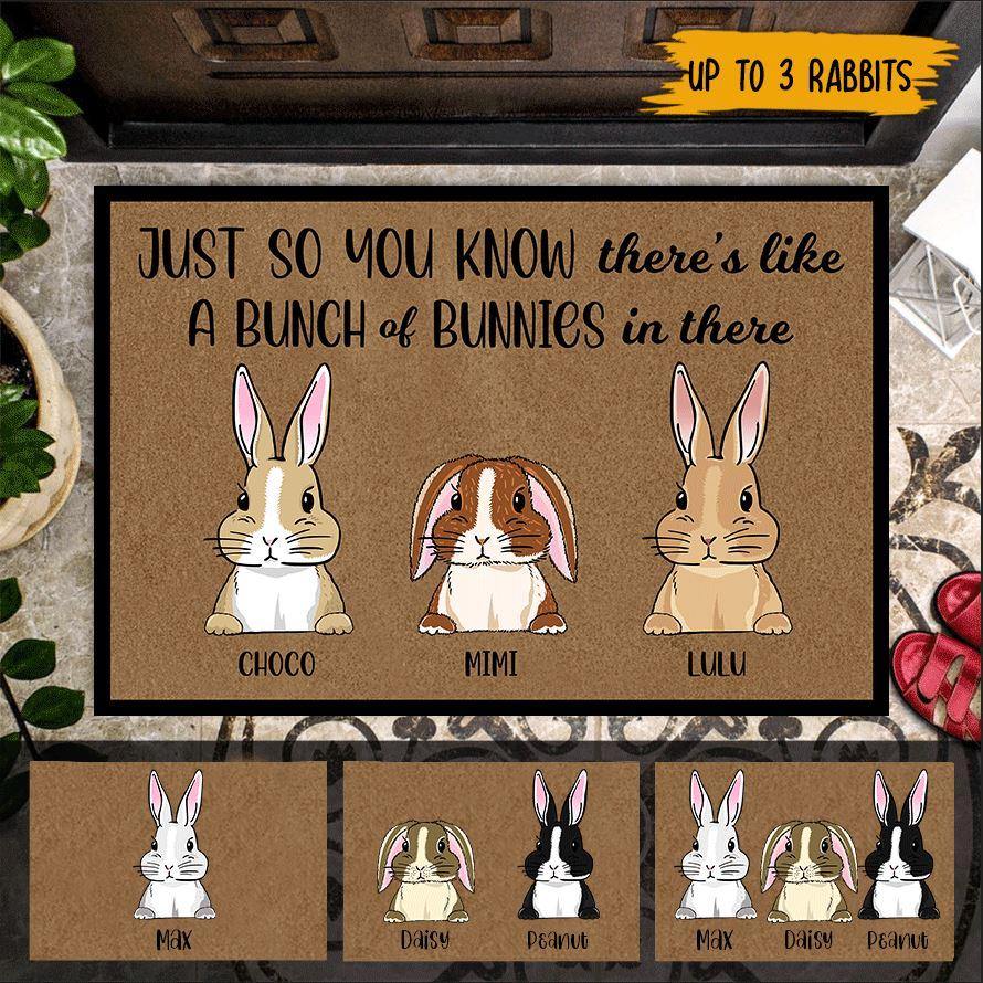 Hare & There Doormat