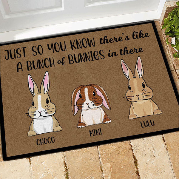 Hare & There Doormat