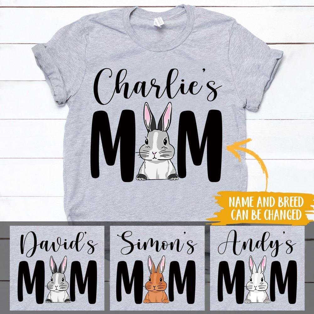 Rabbit Shirt Customized Rabbit Mom Personalized Gift - PERSONAL84