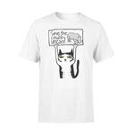 Rhino Save The Chubby Unicorn Cat Funny- Standard T-shirt - PERSONAL84