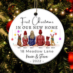 New Home Custom Ornament New Home New Beginning New Morires Personalized Gift