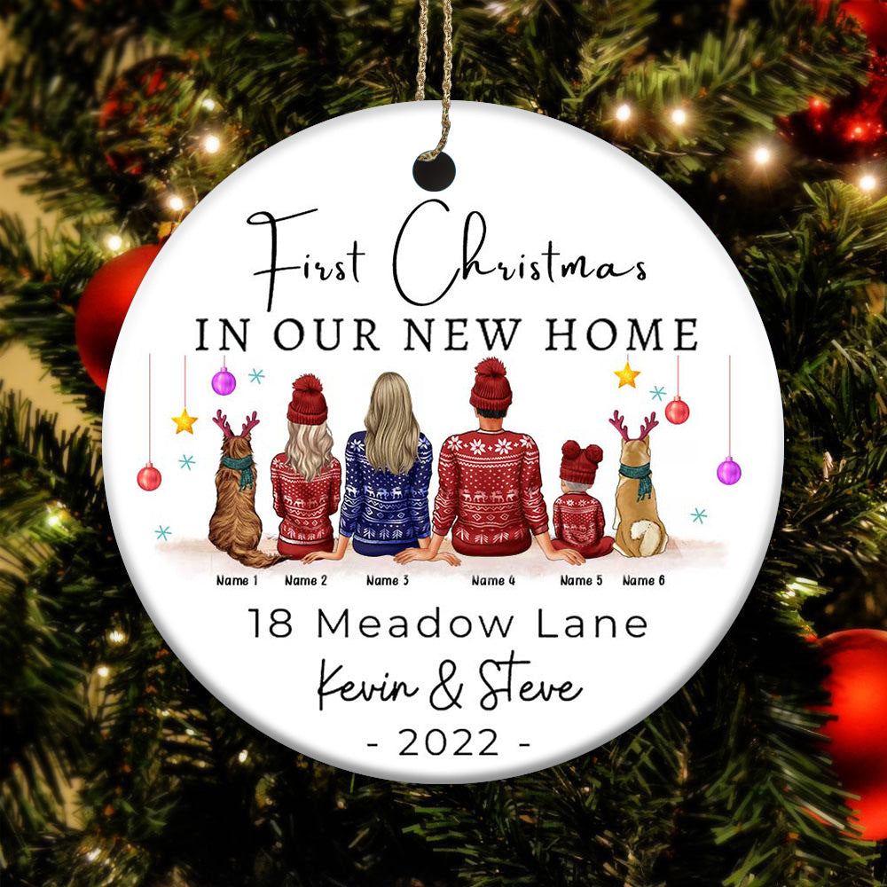 New Home Custom Ornament New Home New Beginning New Morires Personalized Gift